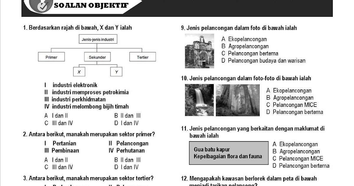 Soalan Temu Bual Geografi 2019 - Contoh Etc