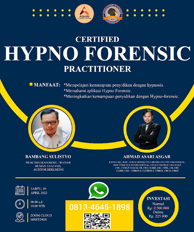 WA.0813-4645-1898 | Sekolah Hypnosis