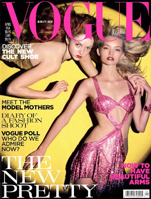 gemma ward vogue cover. British Vogue cover with