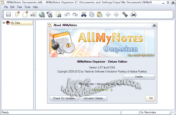 Allmynotes Organizer Deluxe 2 67 Build 534 Full Crack Free Download Hackdonor