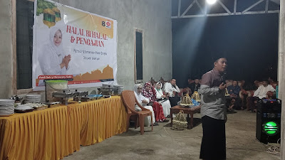 Andi Selvi Sabir Mengadakan Halal bil Halal Dirangkaikan pengajian Bersama