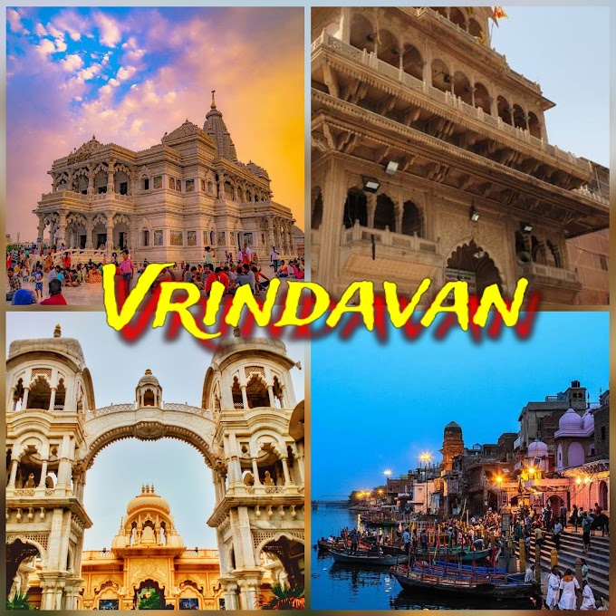 Vrindavan :  Exploring the Sacred Temples of Lord Krishna 