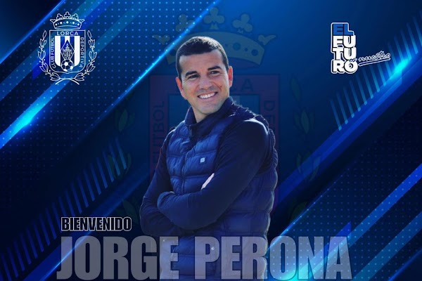 Oficial: Lorca Deportiva, Jorge Perona nuevo técnico