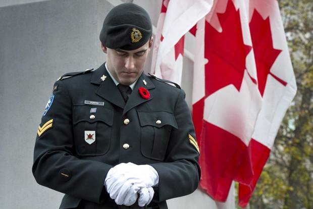 remembrance day in canada