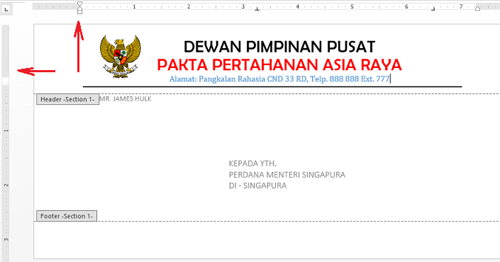 Bagaimana Letak Alamat Dalam Surat