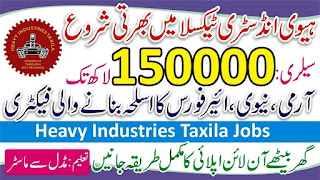 Heavy Industries Taxila Jobs 2024 HIT Online Apply Form at www.hit.gov.pk