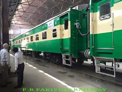 Green line Train Pakistan,Wifi train