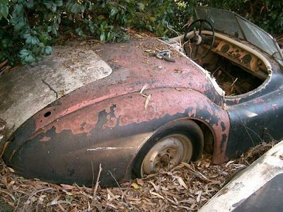 abandoned cars