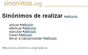 Sinonimo de realizar seguimiento