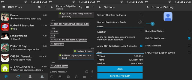 BBM Mod IOS 2.10.0.35