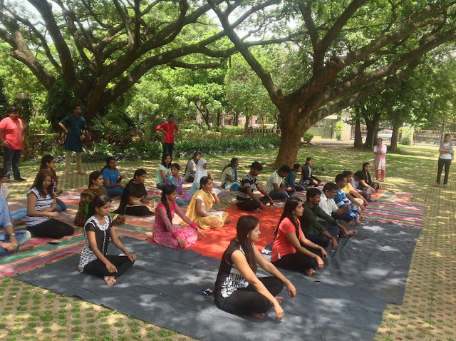 International Day of Yoga -2017 celebrations in Vee Technologies