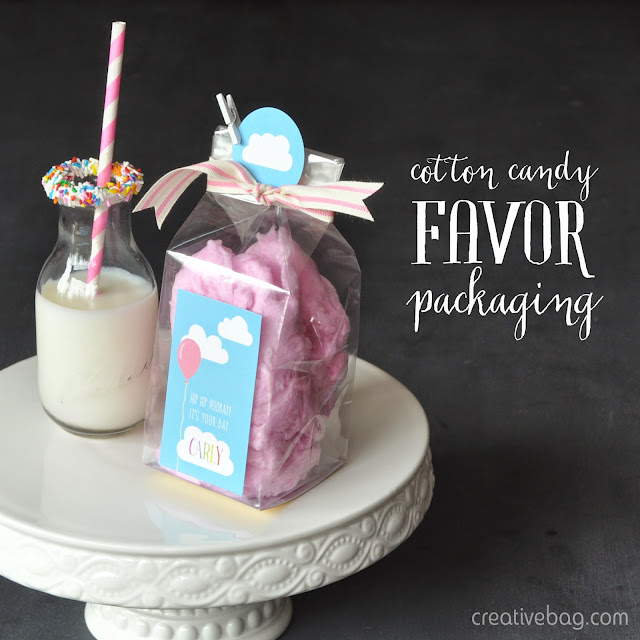 cotton candy favor packaging | Creative Bag