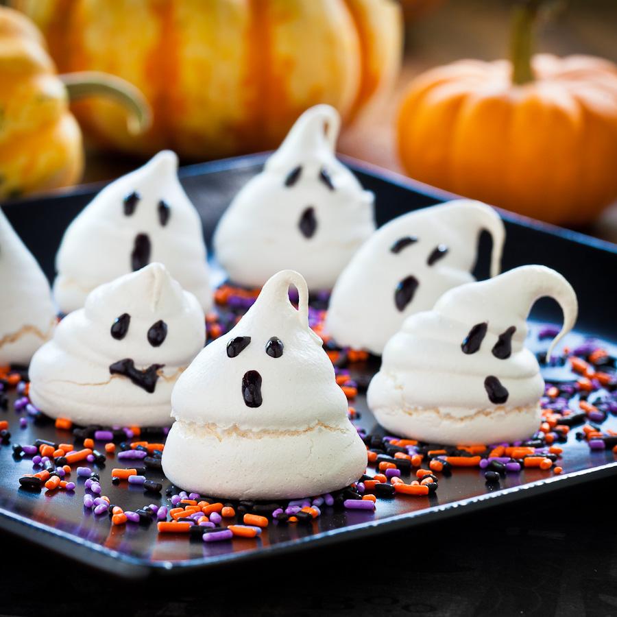  Cute  Food For Kids 48 Edible Ghost Craft  ideas  for Halloween 