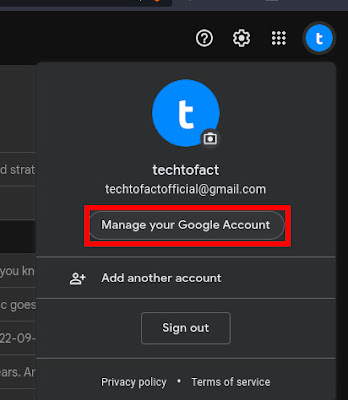 Manage Google Account Computer