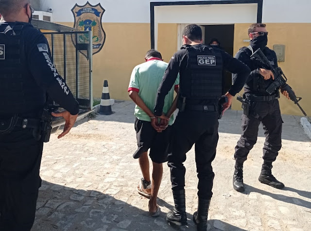 Polícia Penal captura detento que descumpriu regras do semiaberto no Oeste do RN