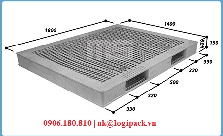 Pallet nhựa Jumbo WR2-1814