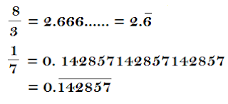 Recurring decimal example image