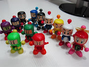 There're 14 Bomberman Jetters from Hong Kong, 12 in this photo.