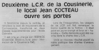 Ouverture LCR Cocteau - infos municpales n°13_dec 79