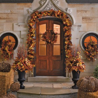 shelley b decor and more: Fall Porch Decorating