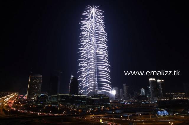 Burj Dubai grand opening 2010