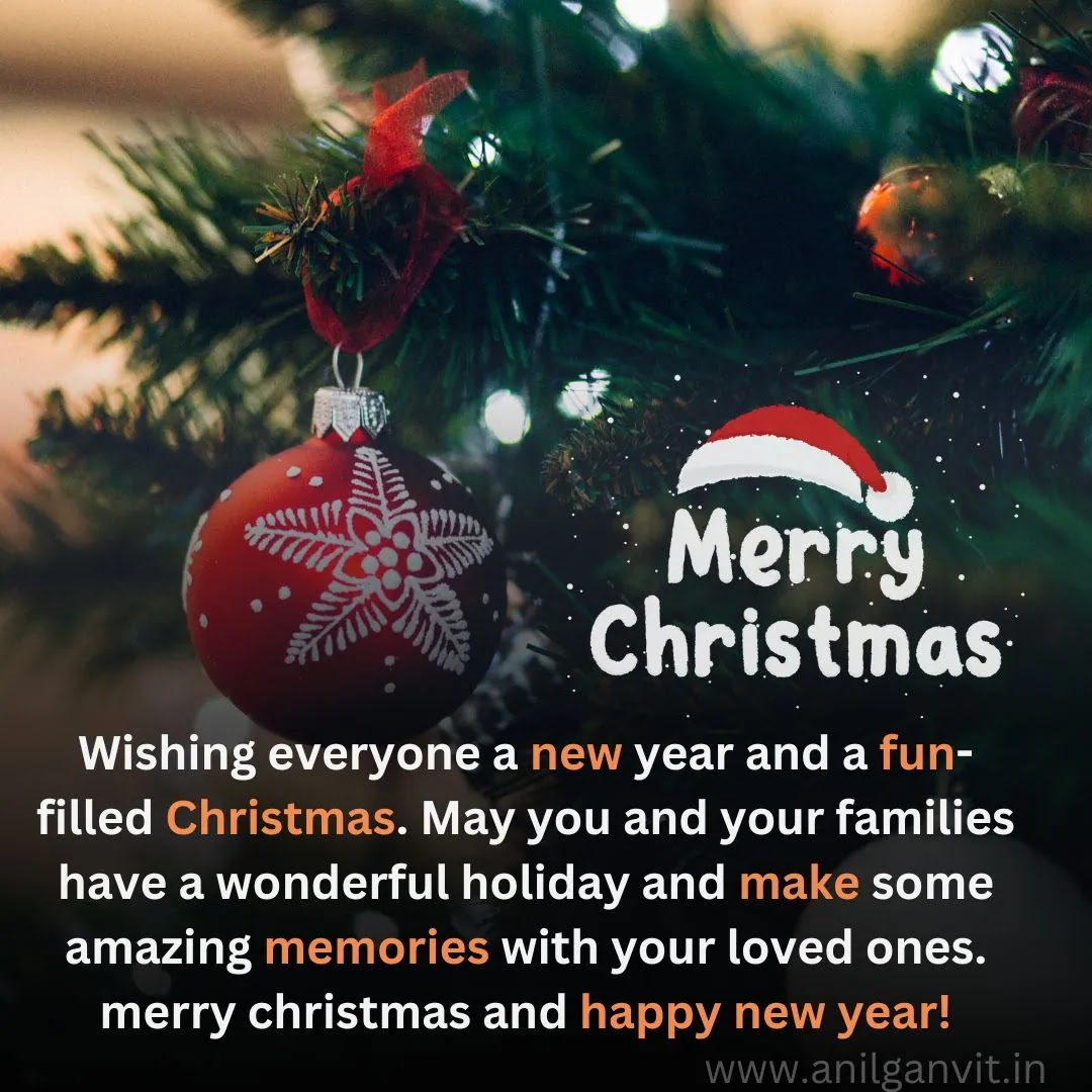 Merry Christmas and Happy New Year Wishes to Colleagues