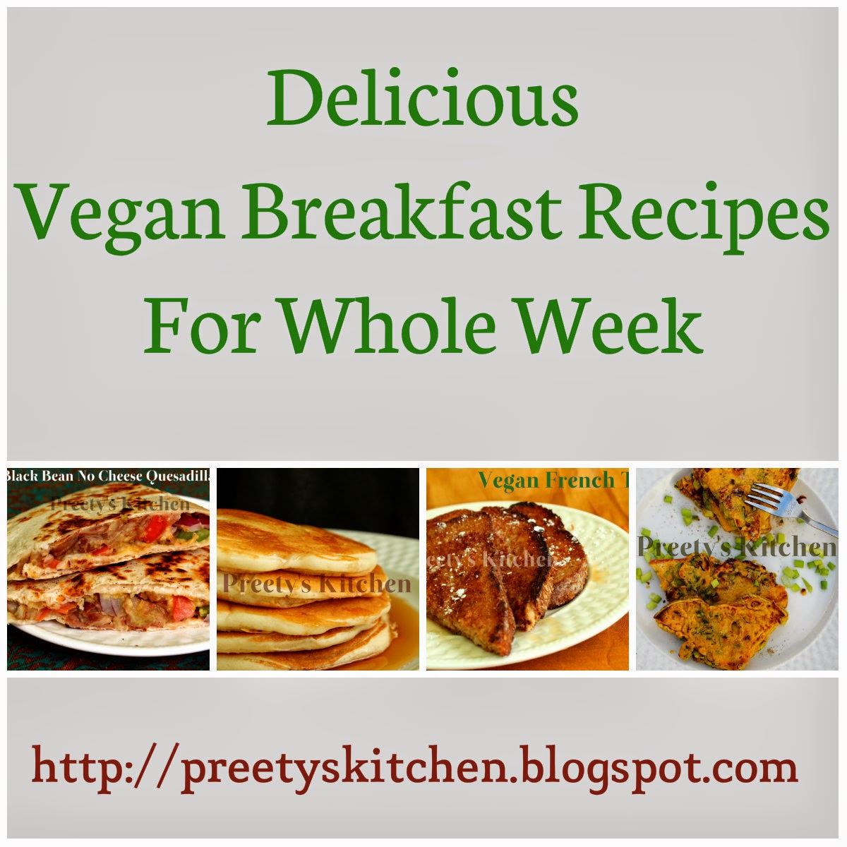 to make of pancakes Week with Recipes Vegan Delicious Whole Breakfast instead Preety's eggs how Kitchen: bananas For