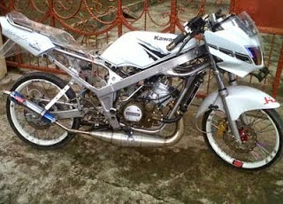 Modifikasi Kawasaki Ninja 150 L Jari jari 