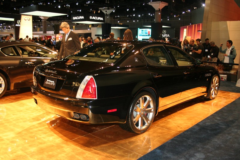 During his six years the Maserati Quattroporte has received less than fifty