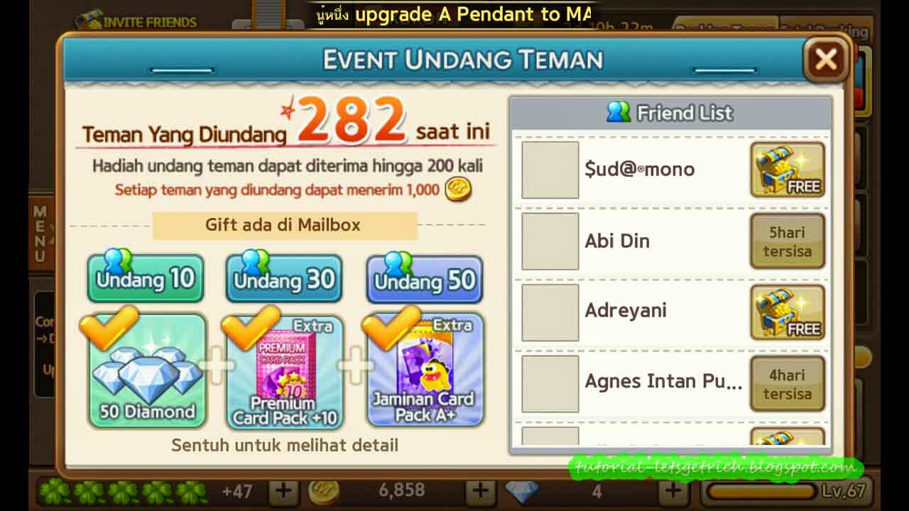 [Event Card Get Rich] Cara Meningkatkan Kemungkinan Dapat 