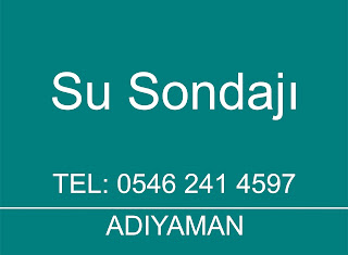 Su Sondaj,  Adıyaman su sondajı,  Sondaj kuyusu, adıyaman kuyu