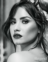 Demi Lovato sexy model photo shoot Legend magazine