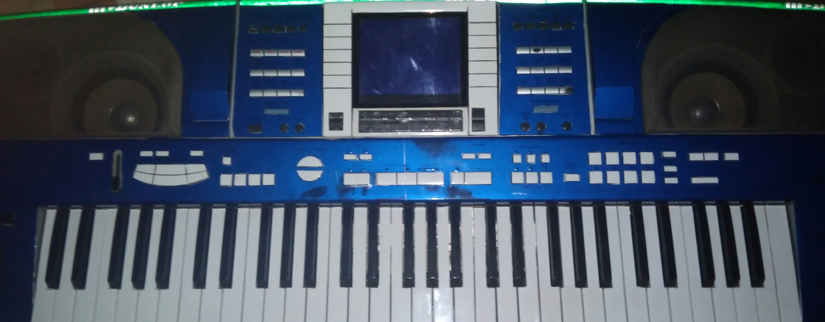 tutorial recording sample wav keyboard technics kn2400