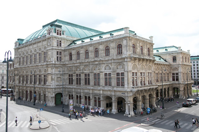 Vista dall'Albertina-Vienna