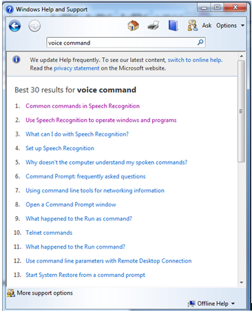 TUTORIAL MENGGUNAKAN VOICE COMMAND PADA WINDOWS 7