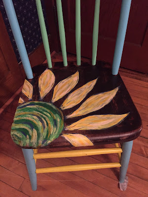 #millsnewhouse Painted Chair