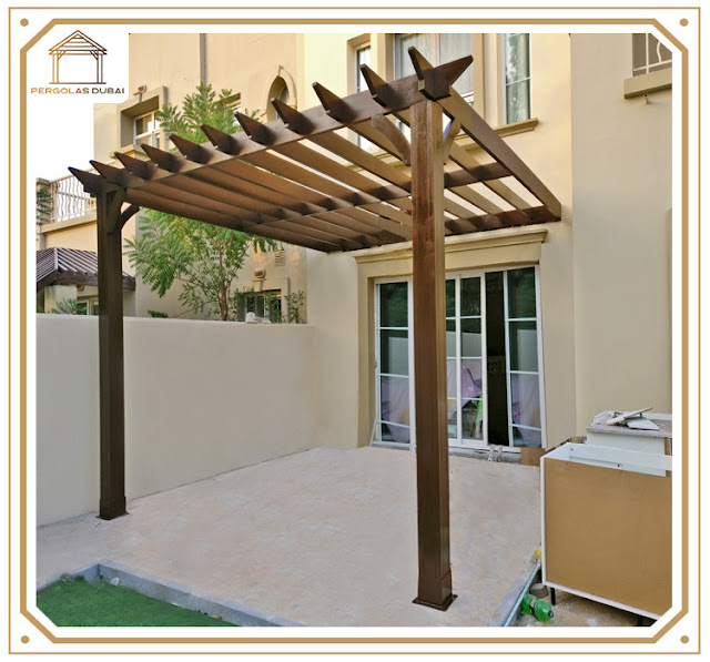 Wall Attached Pergola Springs Dubai