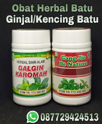 Galgin Karomah Dan Gangjie Obat Herbal Batu Ginjal De Nature