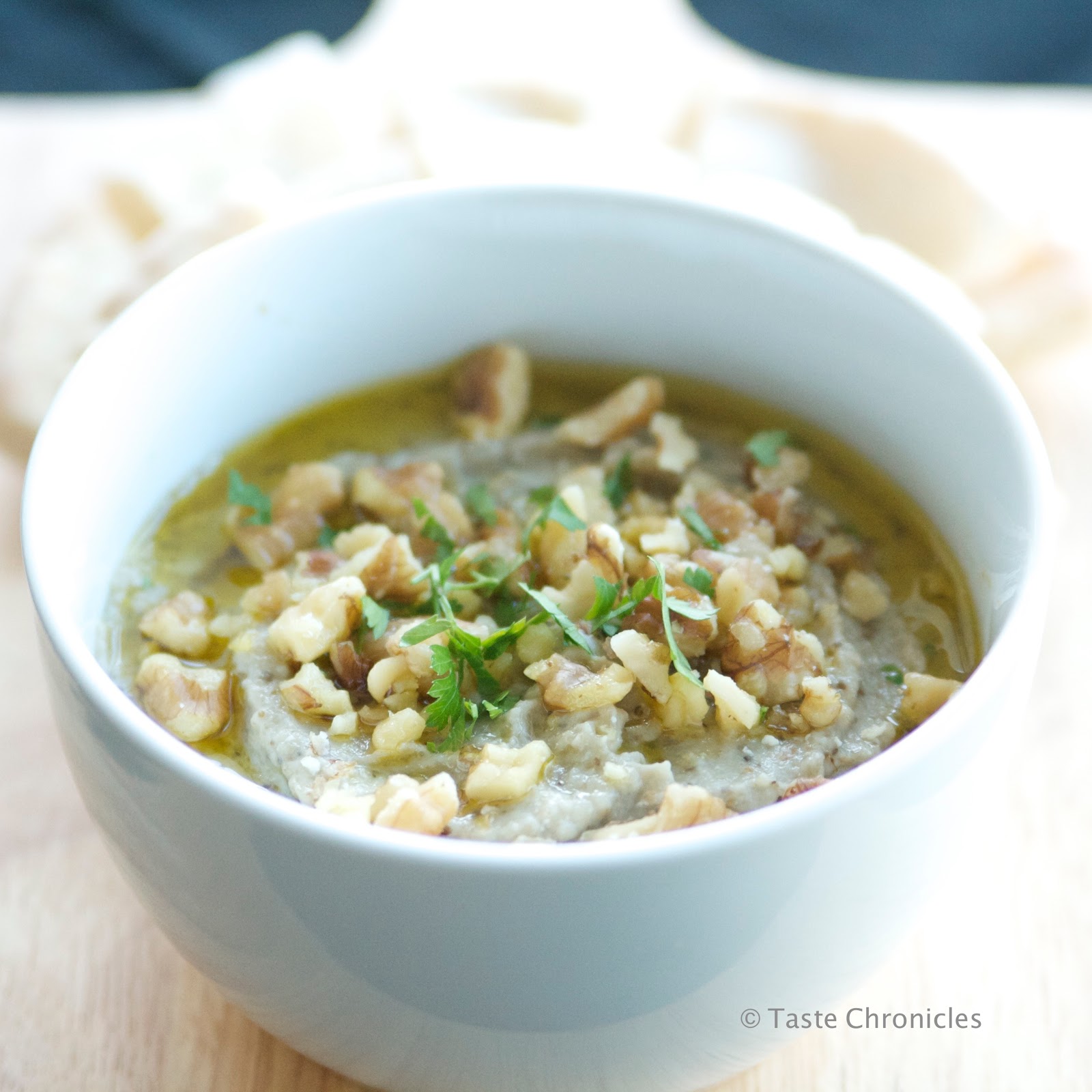 Baba Ganoush - Middle Eastern Eggplant Dip