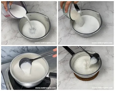 cara membuat kue pepe kue lapis sagu di Resep Neti