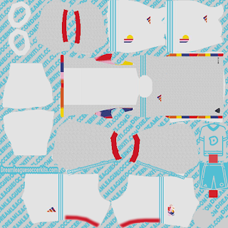Adidas Belgium 22/23 Kits - DLS 22 Kits- World Cup 2022