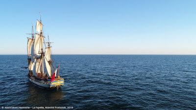 L’Hermione est à Brest 