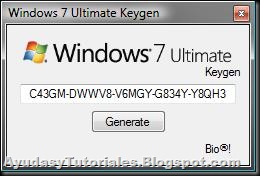 Windows 7 Ultimate Product Key Generator
