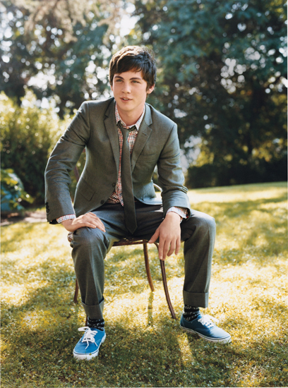 DroolDrawer Logan Lerman