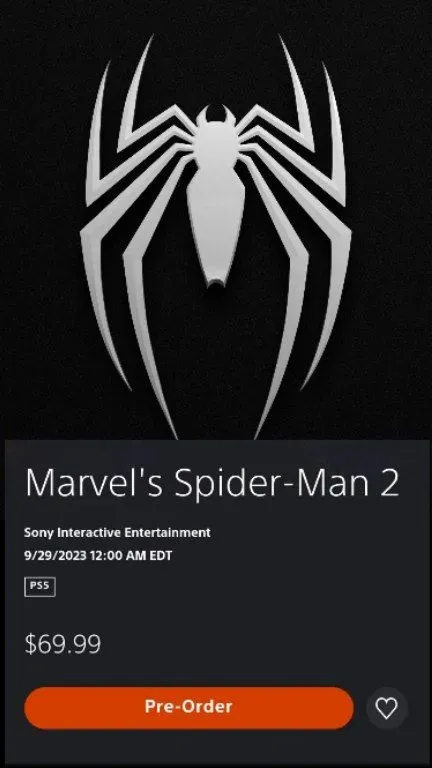 عاجل ظهور تاريخ إصدار لعبة Marvel Spider Man 2 لأول مرة على متجر PlayStation Store