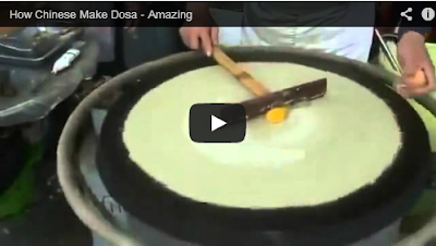 How Chinese Make Dosa - Amazing
