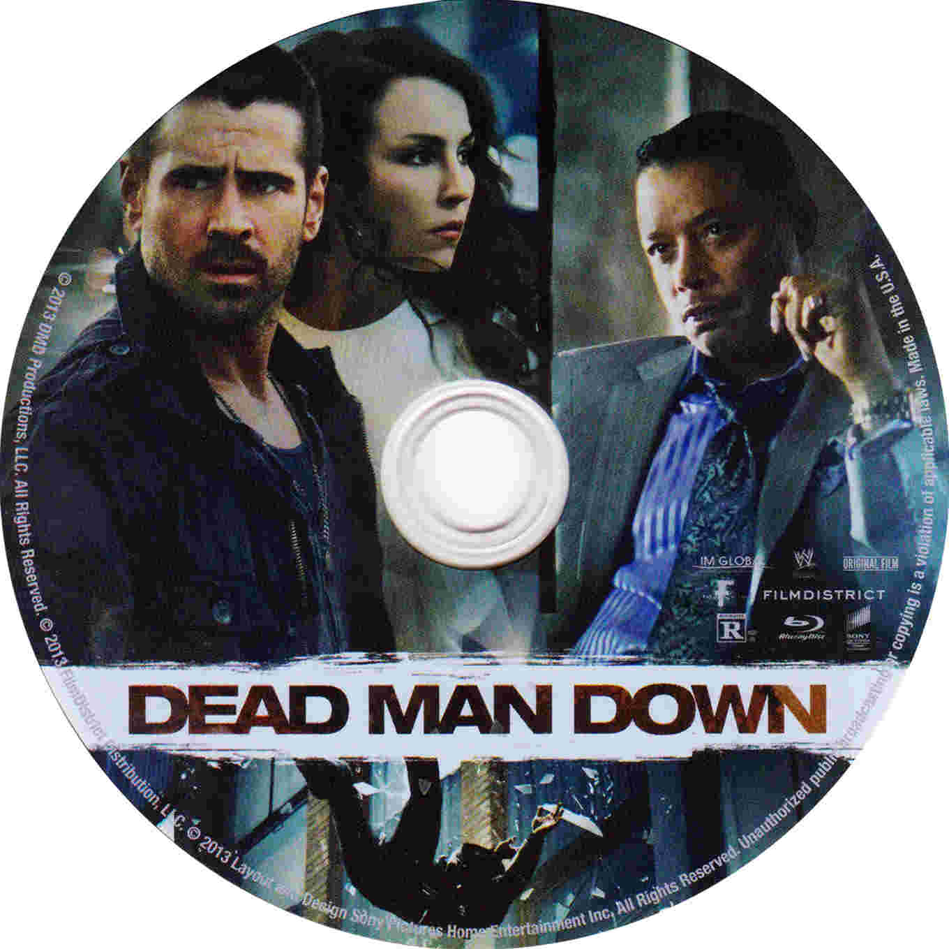 Dead Man Down DVD Cover