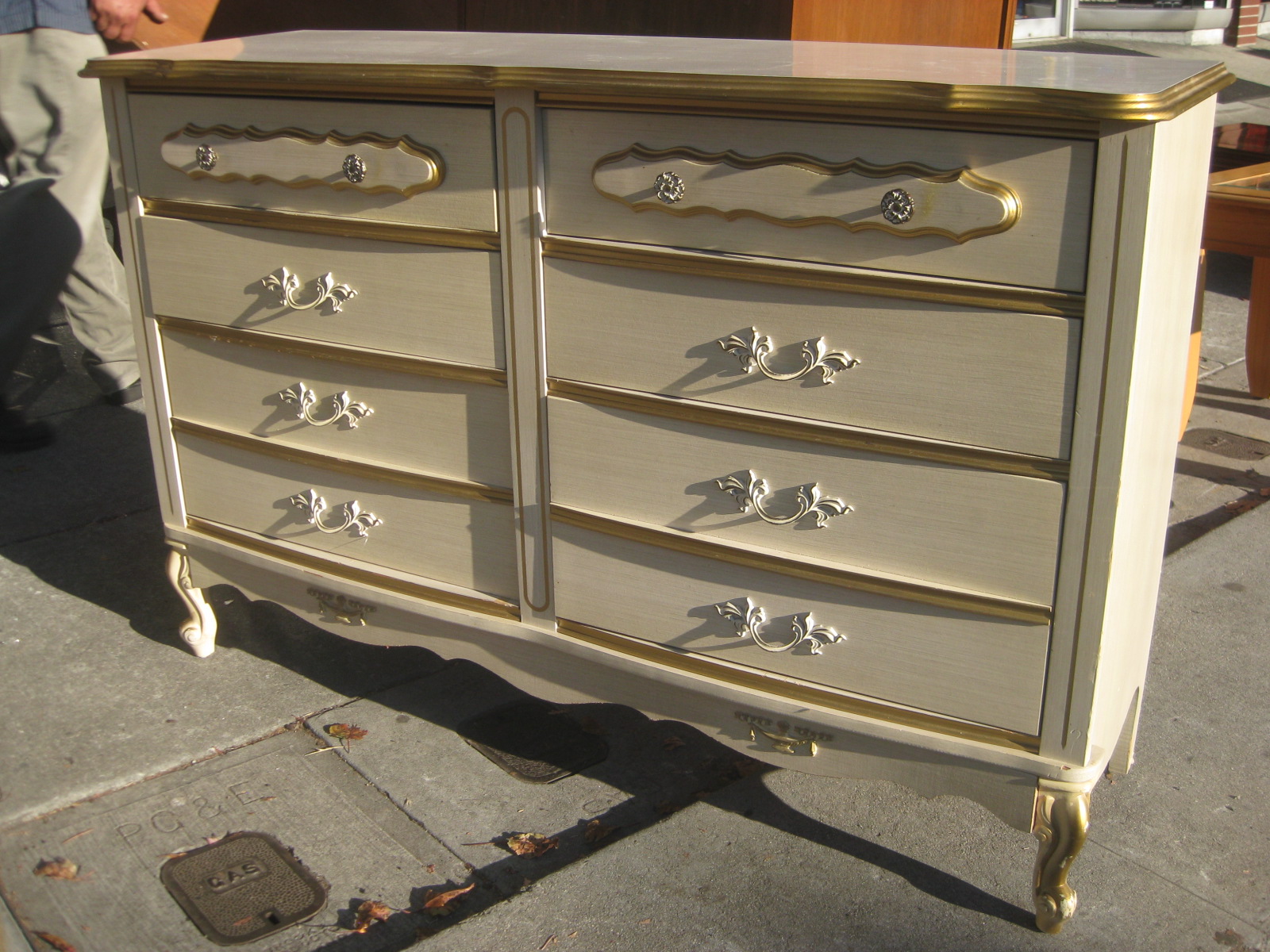 UHURU FURNITURE & COLLECTIBLES: SOLD - French Provincial Dresser ...