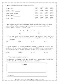 ATIVIDADES REMOTAS MATEMÁTICA – 4º E 5º ANO