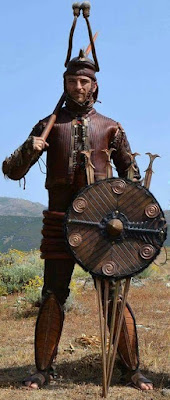 Nuragic Warrior, Guerriero nuragico